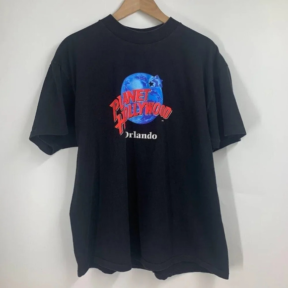 Planet Hollywood Other - Planet‎ Hollywood Men's Vintage Orlando Cotton Single Stitch T Shirt Size XL